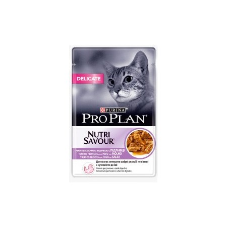 Pro plan nutri savour delicate, alimento humedo para gatos