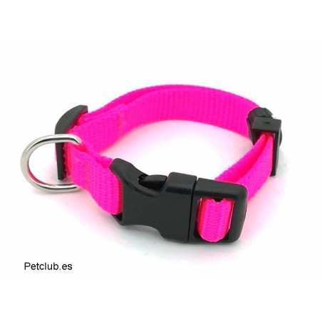 Collar para cachorros, collar rosa para perros, collar para perros pequeños