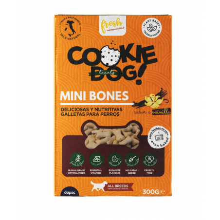 Galletas para perros, fresh cookies, mini bones, premios para perros