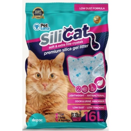 Gel de sílice para gatos, perlas para gatos, arena para gatos